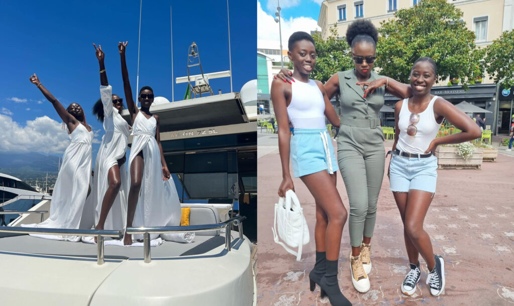 Akothee and her children