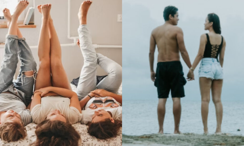 A Couple enjoying their moments