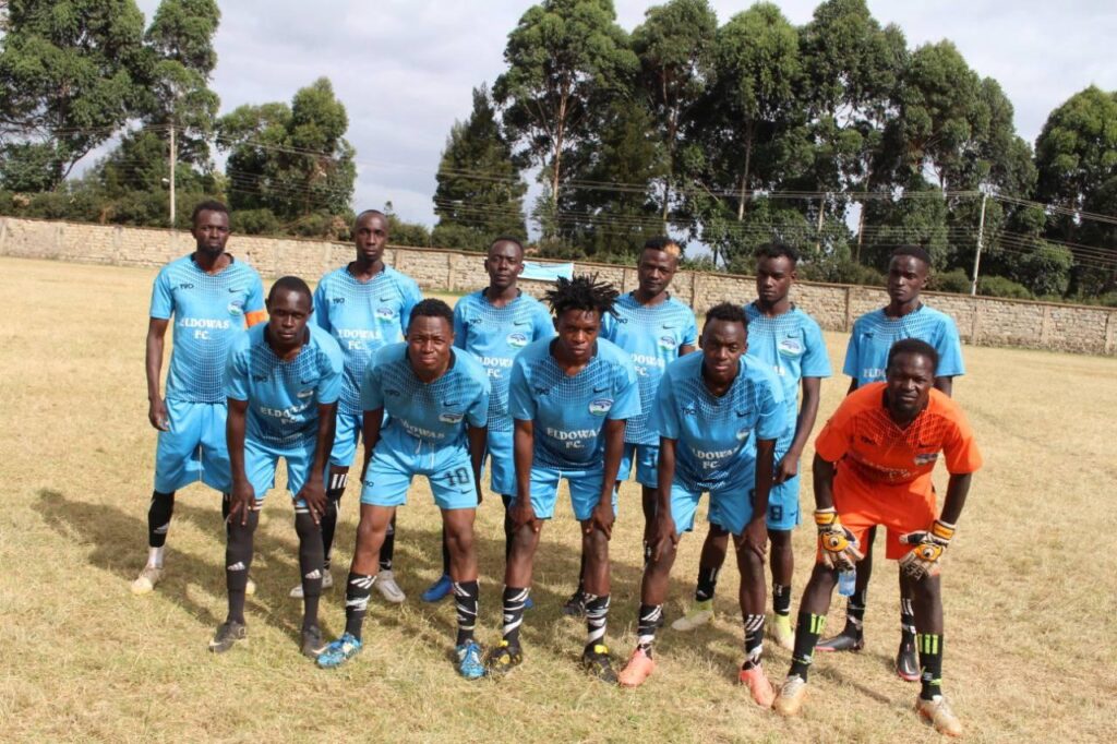 Football team in Kenya