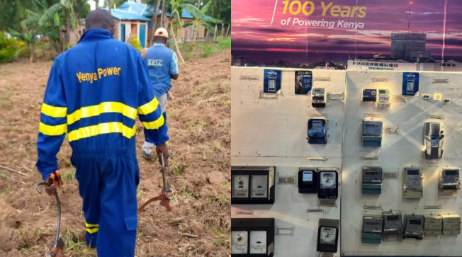 Kenya power meters and KPLC employees