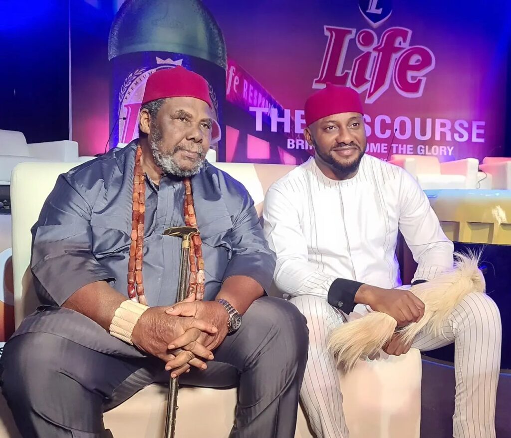 Yul Edochie and the dad