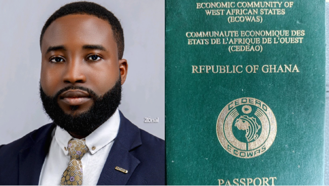 A man and a passport