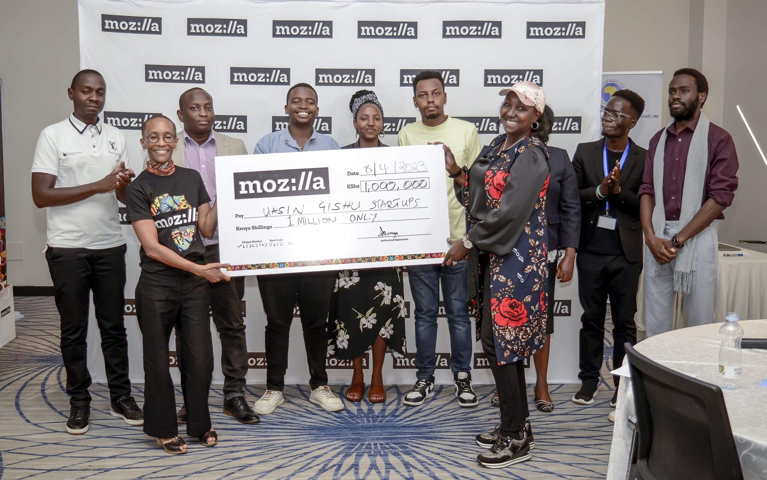 Six Kenyan startups received financial boost after winning KSh 1 million the Mozilla Mashinani Tech-Innovation Challenge