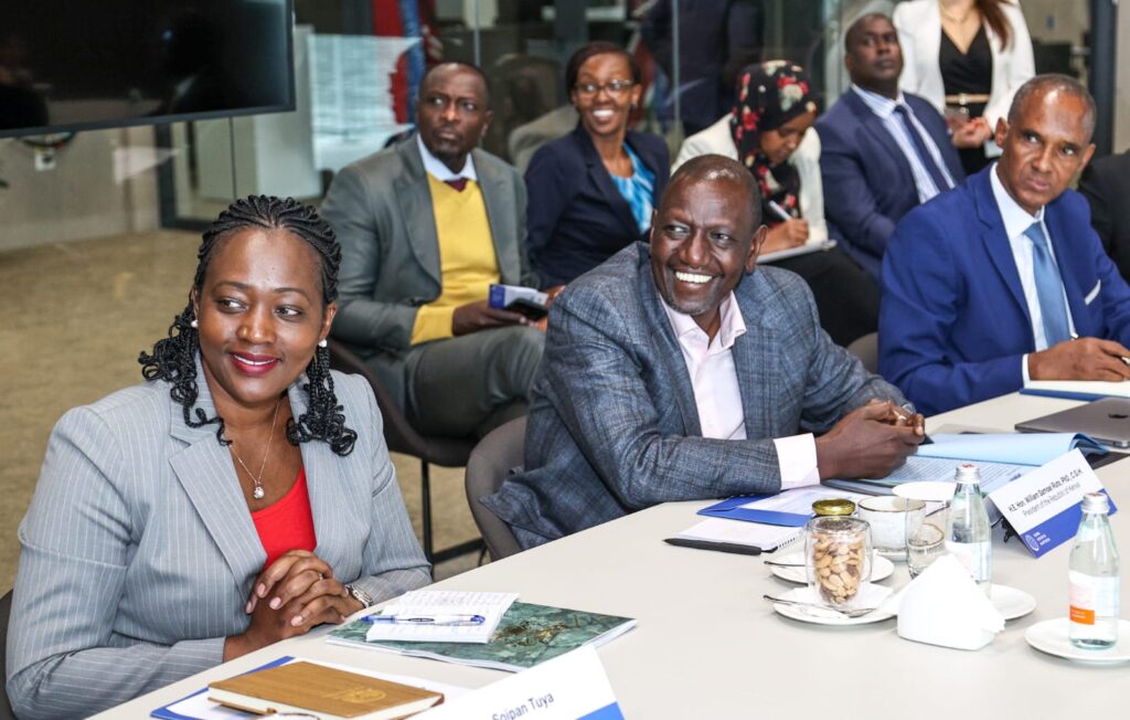 President William Ruto with other people