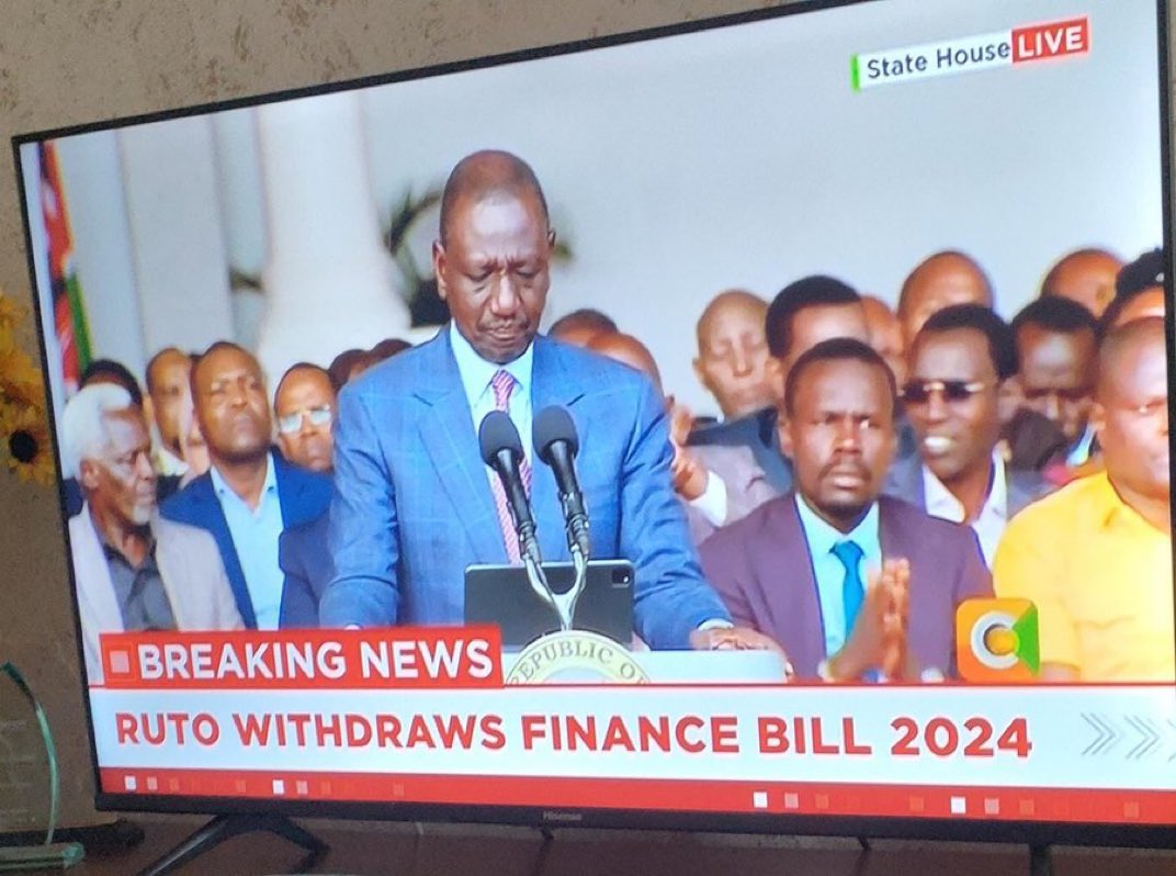 Reject Finance Bill protests in Kenya