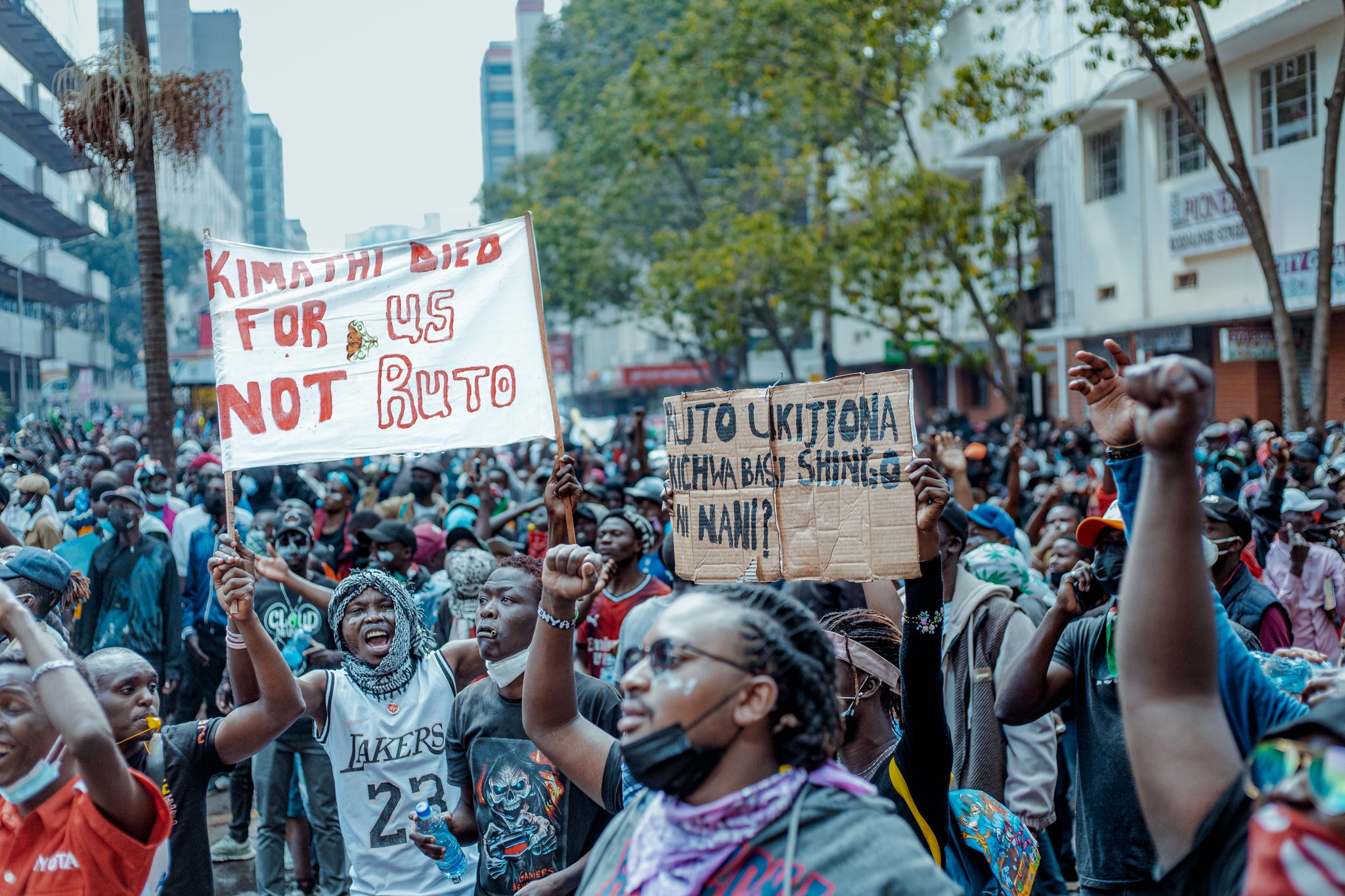 Reject Finance Bill protests in Kenya