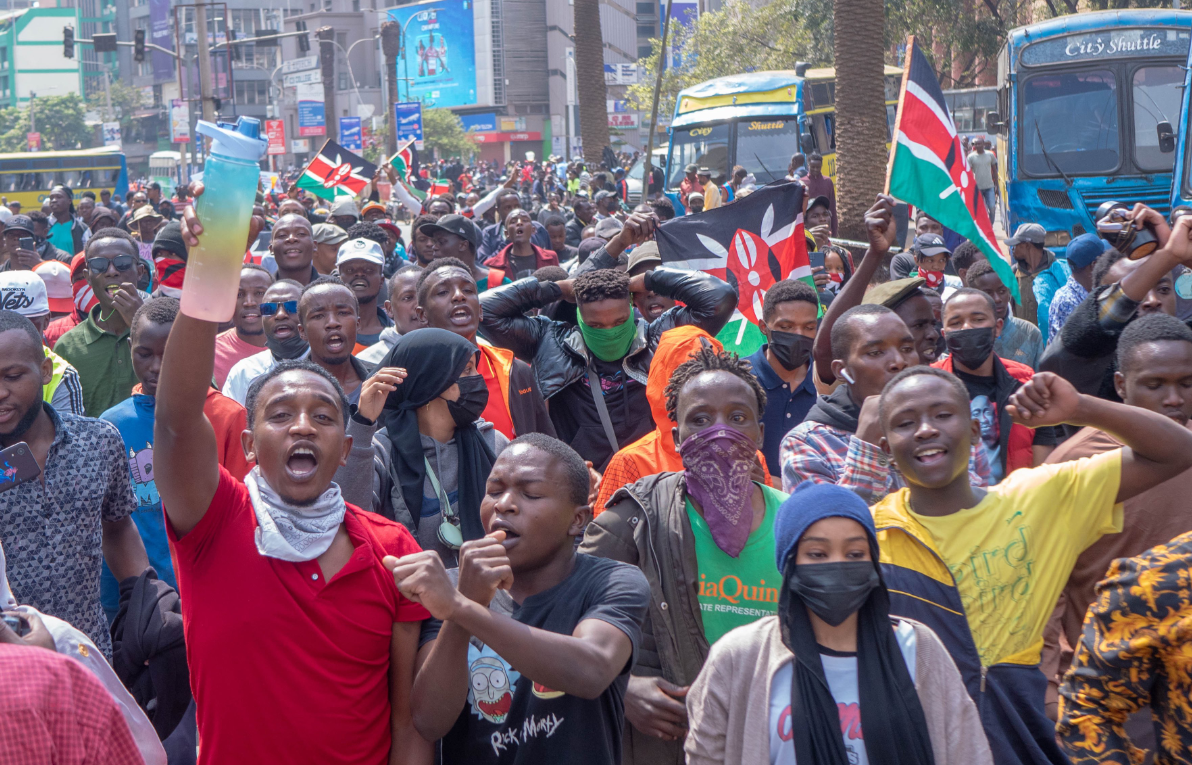 Reject Finance Bill protests in Kenya