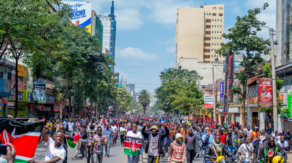 Reject Finance Bill protests in Kenya