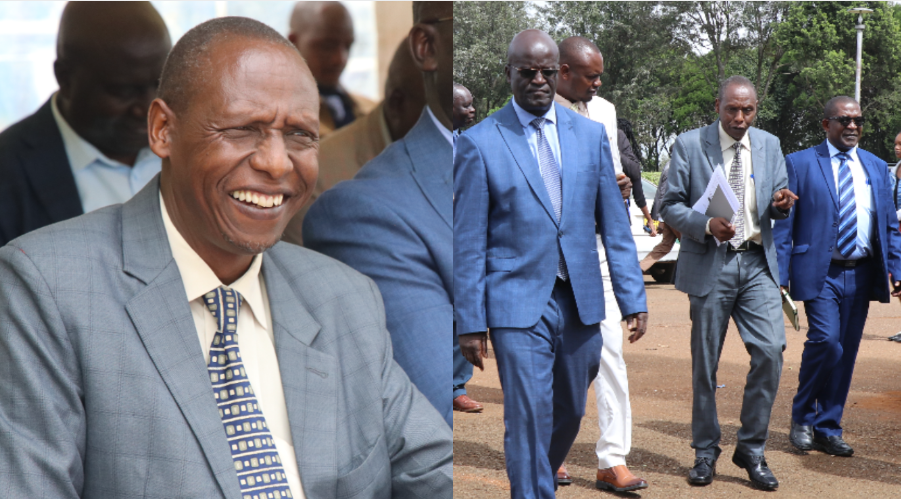 Moi University’s Acting Vice Chancellor Prof. Kiplagat Kotut