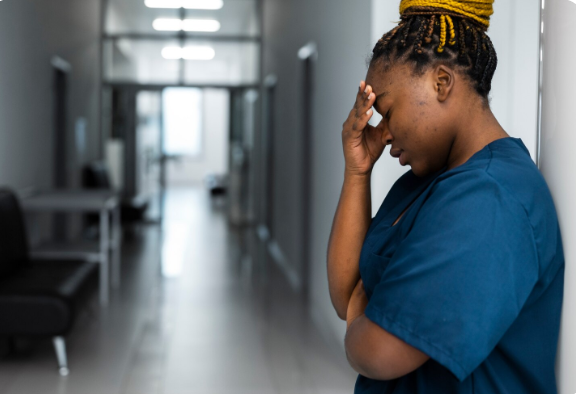 A nurse at a hospital